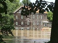 Stockdale Mill on the Eel River near Roann, Indiana