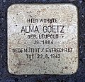 Alma Goetz, Blumenthalstraße 14, Berlin-Tempelhof, Deutschland