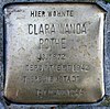 Stolperstein Stierstr 3 (Friedn) Clara Wanda Rothe.jpg