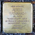 Stolperstein für Albert Bacharach (1879) in Memmingen.jpg