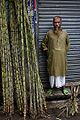 Sugarcane vendor in Dhaka