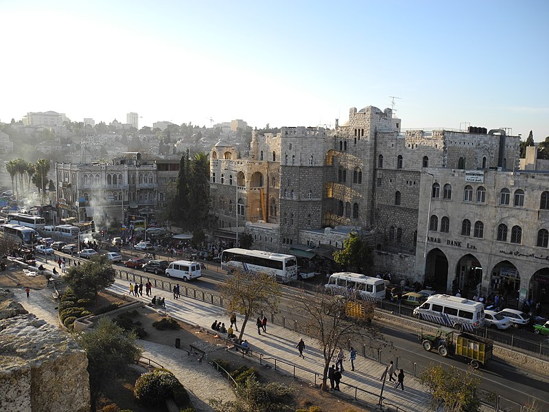 File:Sultan Suleyman street, Jerusalem.JPG