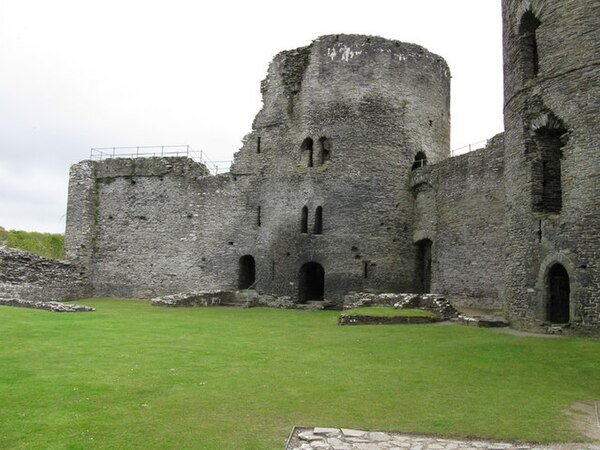 Cilgerran Castle, the possible site of Princess Nest's abduction. The first castle on this site is thought to have been built by Gerald of Windsor dur