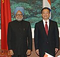 Thumbnail for File:The Prime Minister, Dr. Manmohan Singh with the Chinese Premier, Mr. Wen Jiabao at the signing of Agreements Ceremony, in Great Hall of People, Beijing in China on January 14, 2008.jpg