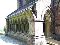 Porch and narthex