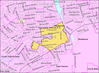 U.S. Census map of Thomaston. Thomaston-ny-map.gif