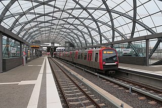 <span class="mw-page-title-main">Elbbrücken station</span> Railway station in Hamburg, Germany