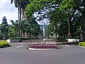 UP Los Baños Main Gate och Carabao Park.jpg