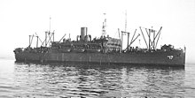 USS American Legion was a Harris-class attack transport launched in 1919 that saw extensive service in World War II USS American Legion APA-17.jpg
