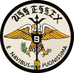 Insigne de l'USS Essex (CVA-9), 1959 (K-24640).png