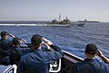 USS Mason salutes USS San Jacinto. (10328456366).jpg