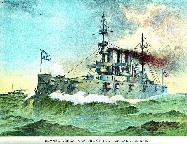 1898 color illustration of the New York