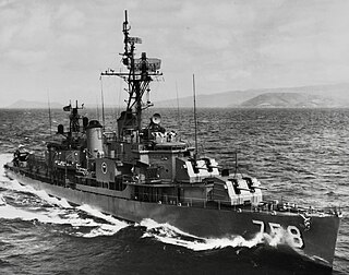 USS <i>Strong</i> (DD-758) Allen M. Sumner-class destroyer of the United States Navy