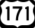 US Highway 171 Business-Marker