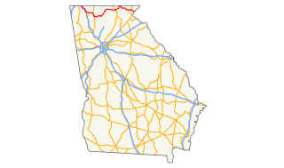 U.S. Route 76 in Georgia highway in Georgia, United States