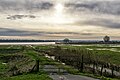 Gezicht op de Nieuwe Merwede en de Jantjesplaat (vanaf de variant rond het Eiland van Dordrecht)