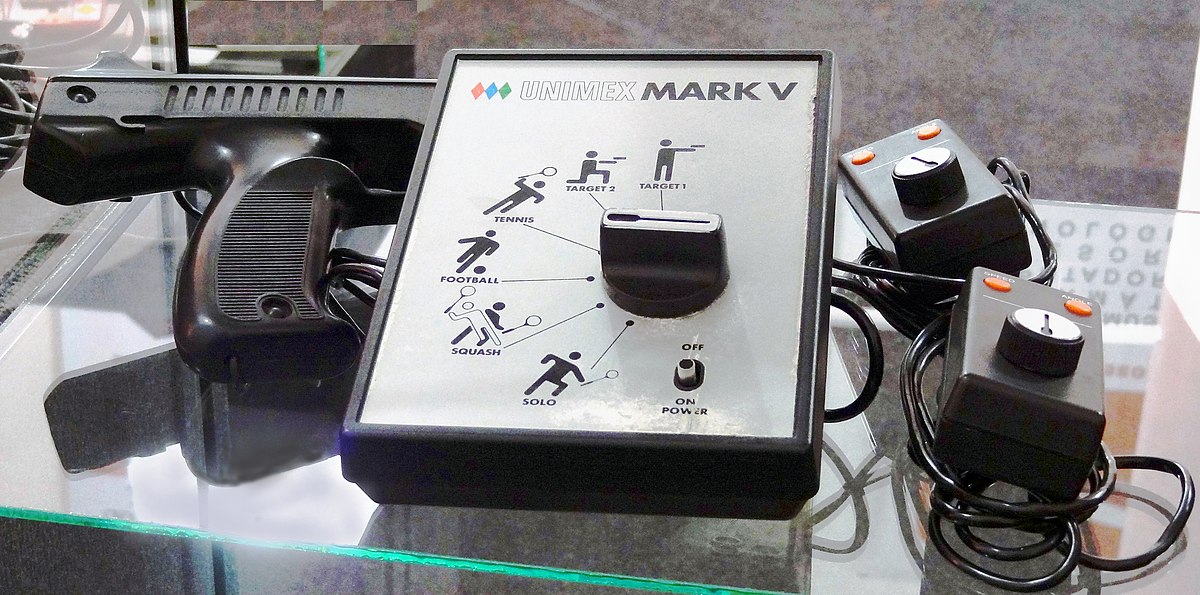 Pong 1977. Ay-3-8500. Pong Console. GEPRC Mark 5. Unimex.