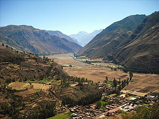 <span class="mw-page-title-main">Sacred Valley</span> Valley in the Andes Mountains of Peru