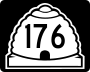 State Route 176 marker