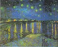Vincent van Gogh, Starry Night over the Rhone River (1888) Van Gogh painted the real world as an amazing place.