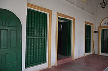 Interior of the house of Jagat Seth Varanda With Door And Windows - House Of Jagat Seth - Mahimapur - Murshidabad 2017-03-28 6154.JPG