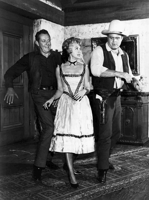 Monroe as a guest star in a 1962 Bonanza episode