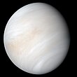 A picture of Venus taken by Mariner 10