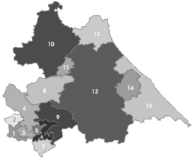 Municipalités de la région Totonaca