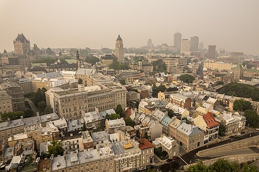 Vieux-Québec - Fumée 2023