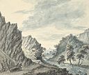 View from Llyn-y-pandy, 1796.jpg
