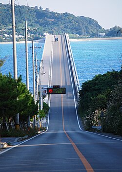 View of Kouri Ohashi from road.JPG