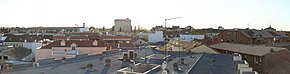Uitzicht panorámica de la Torre de Eboli de Pinto, Madrid, door encima de los tejados (04-04-08).jpg