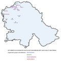 Насеља са хрватском већином у Србији (АП Војводини) 2002. године