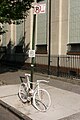 This photo is of Wikis Take Manhattan goal code R16, Ghost bike.