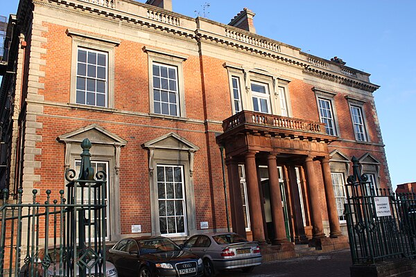 Wallace House, Lisburn, built by Wallace as his residence, and for his son, but little used