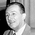 Walt Disney, producător, regizor, animator, scenarist și antreprenor american, co-fondator al The Walt Disney Company și proiectant al parcului Disneyland