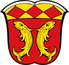 Wappen von Fischen im Allgäu