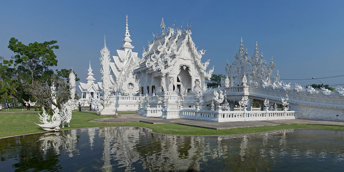 Chùa Wat Rong Khun – tuyệt tác kiến trúc tôn giáo tinh xảo của Chiang Rai.