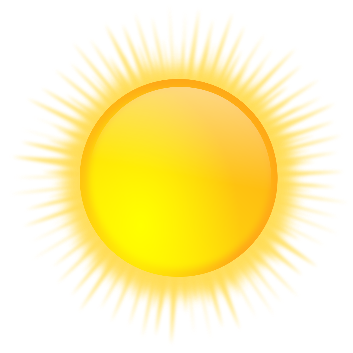 Sun sunny weather icon - Download in SVG, PNG, ICO, ICNS