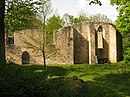 Weischlitz Castle stone ruins lower church from the south.jpg