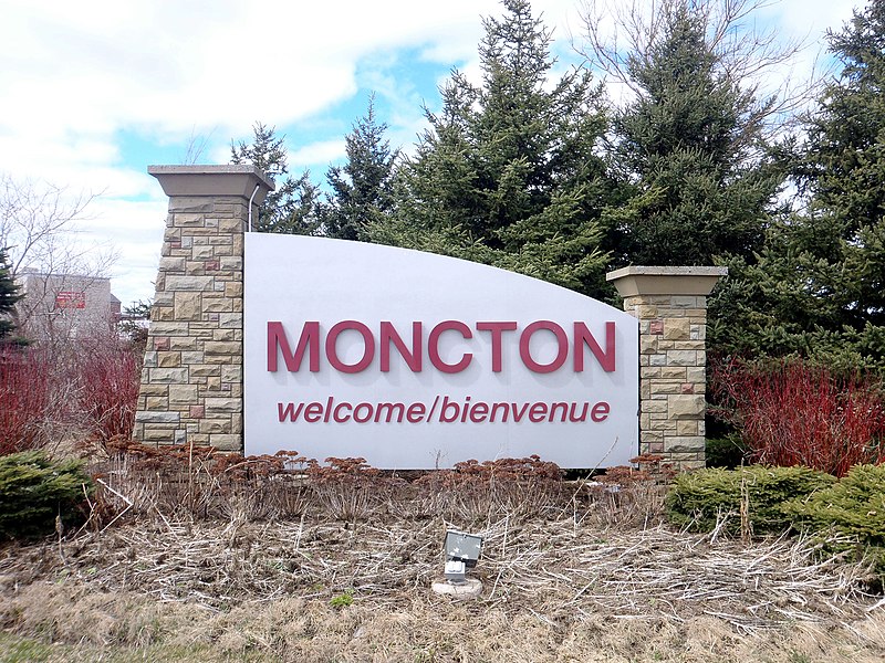 File:Welcome Bienvenue Moncton New Brunswick Canada.jpg