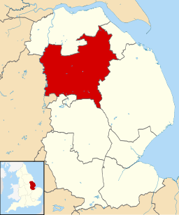 West Lindsey UK locator map.svg
