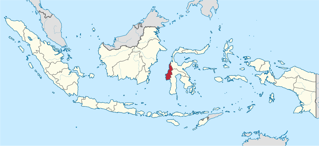 File:West Sulawesi in Indonesia.svg