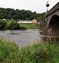 Thumbnail for File:West across the Usk in Usk - geograph.org.uk - 4697474.jpg