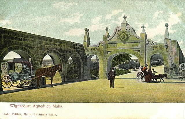 The Wignacourt Arch, built in 1615 by Bontadino de Bontadini