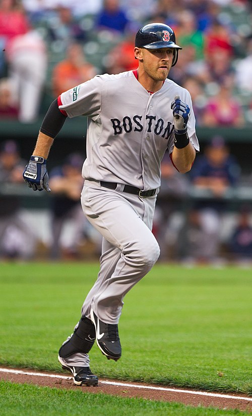 Middlebrooks with the Boston Red Sox in 2012