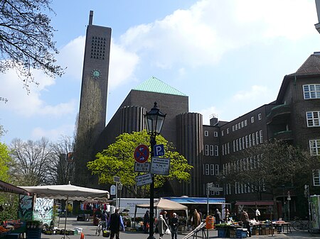 Wilmersdorf Hohenzollernplatz Markt