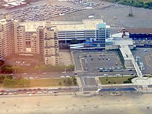 Wonderland Intermodal Transit Center in July 2016 Wonderland station complex aerial photo, July 2016.JPG