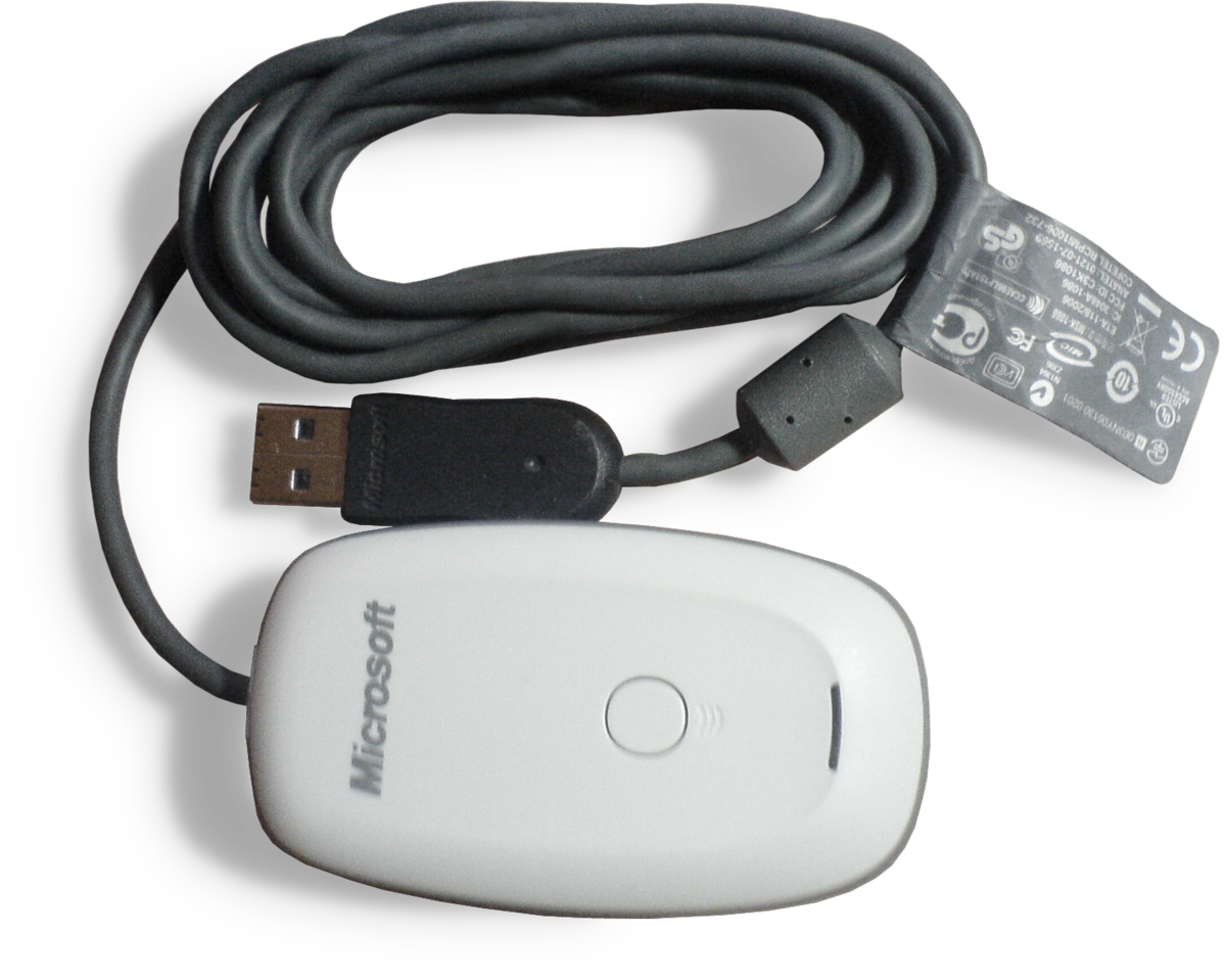 File:Xbox 360 Wireless Receiver.png - Commons