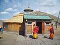 Jurtentempel im mongolischen Stil